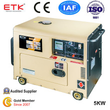 Air-Cooled Single Cylinder Diesel Power Generators (5KW)